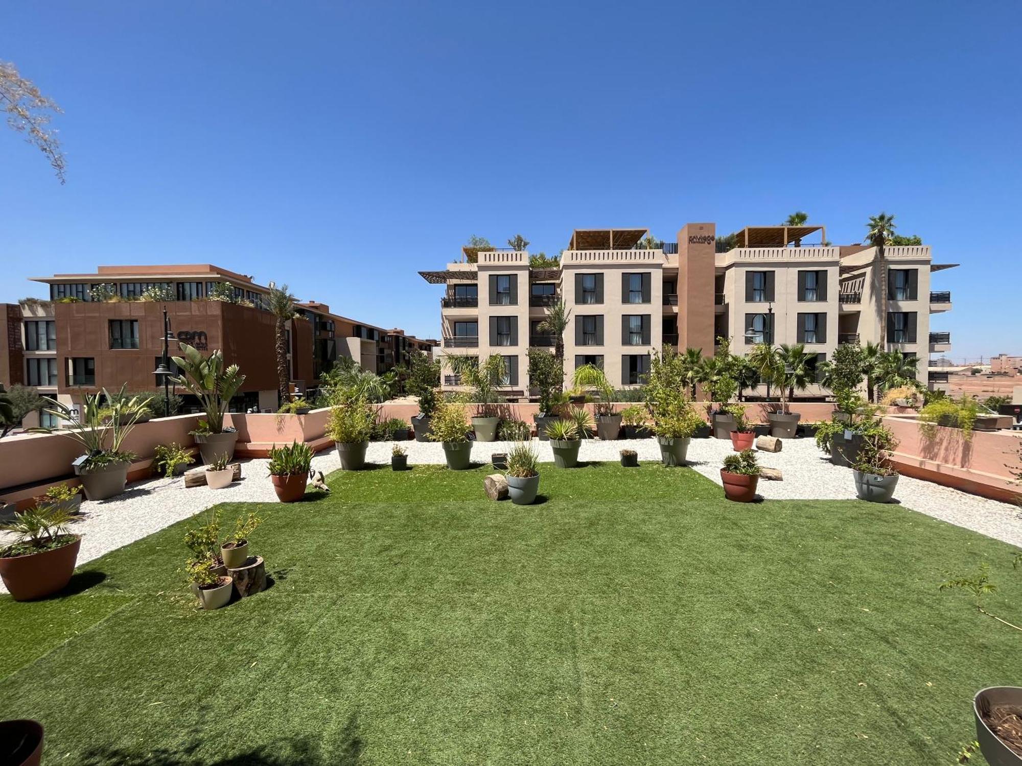 Marrakech M Avenue Terrasse Jardin Apartamento Marraquexe Exterior foto