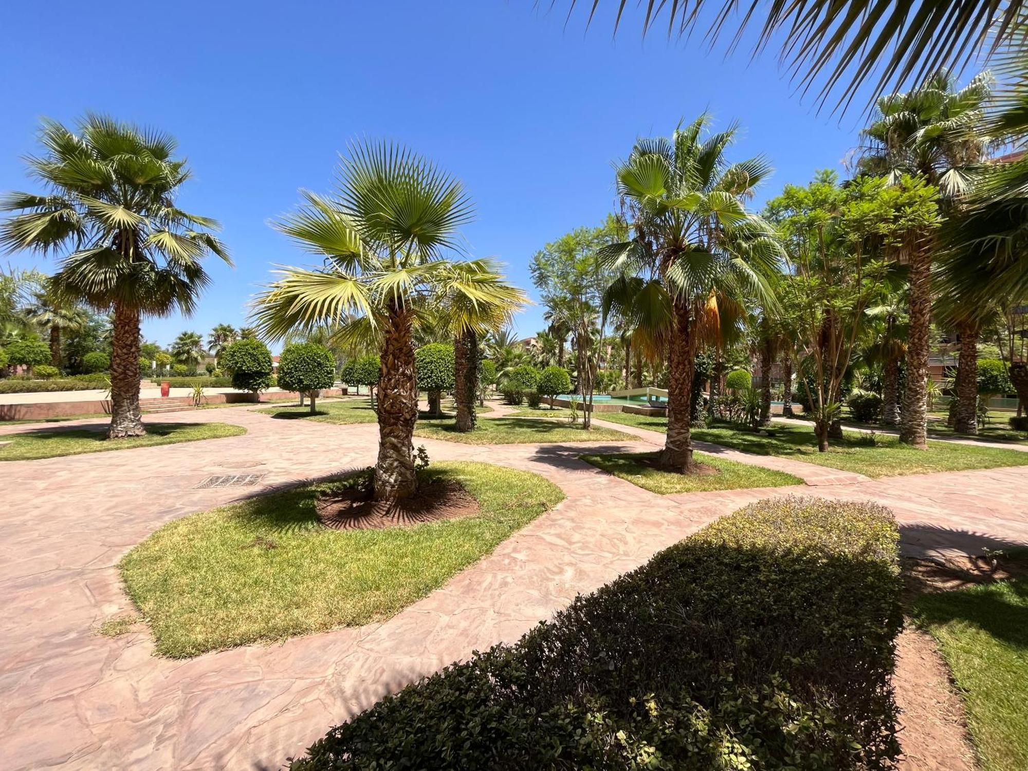 Marrakech M Avenue Terrasse Jardin Apartamento Marraquexe Exterior foto